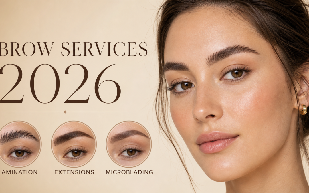 Brow Lamination vs. Brow Extensions vs. Microblading
